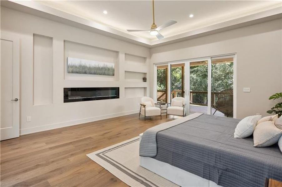 Furnished interior view inside a new home in , Sandy Springs (Image 11).