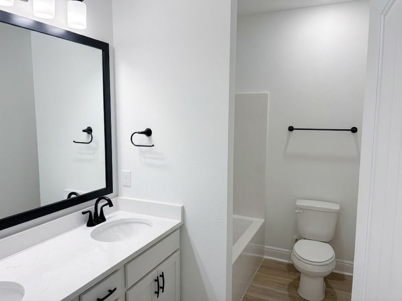 Furnished interior view inside a new home in Young Oaks, Crestview (Image 11).
