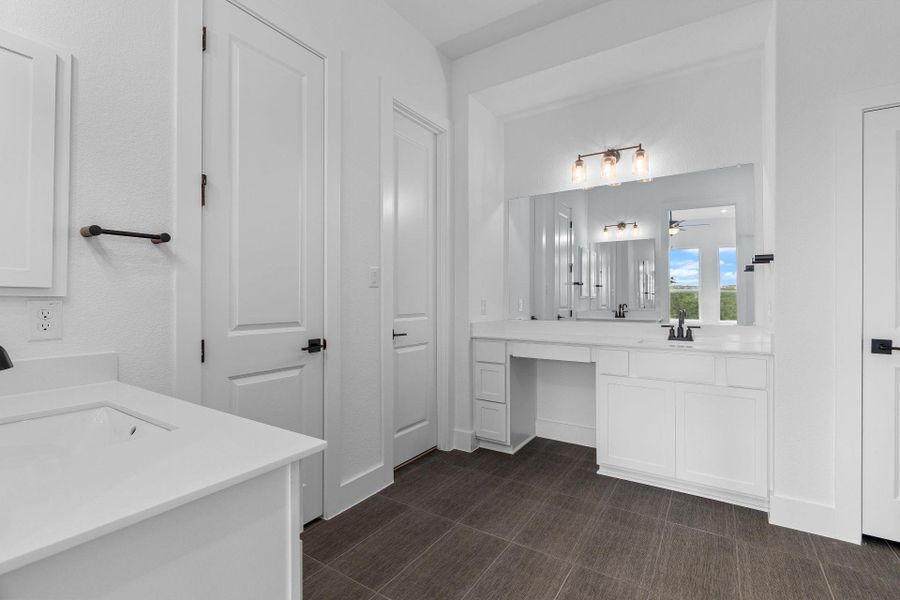 Primary Bath retreat with dual vanities