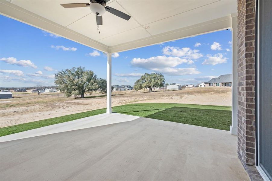Exterior details and patio area of a home in Rocky Top Ranch, Reno (Image 3).