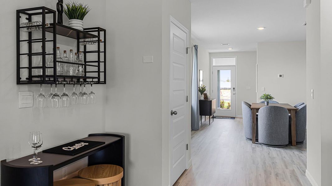 Furnished interior view inside a new home in Villamar, Winter Haven (Image 15).