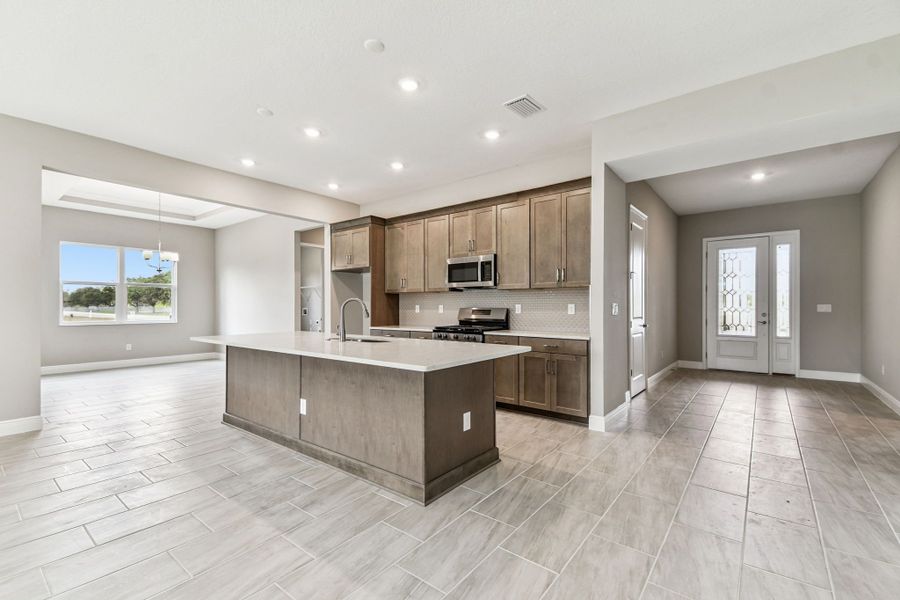Furnished interior view inside a new home in River Preserve Estates, Parrish (Image 44).