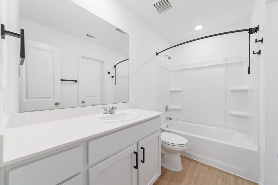 Furnished interior view inside a new home in Becker Landing, Hockley (Image 6).
