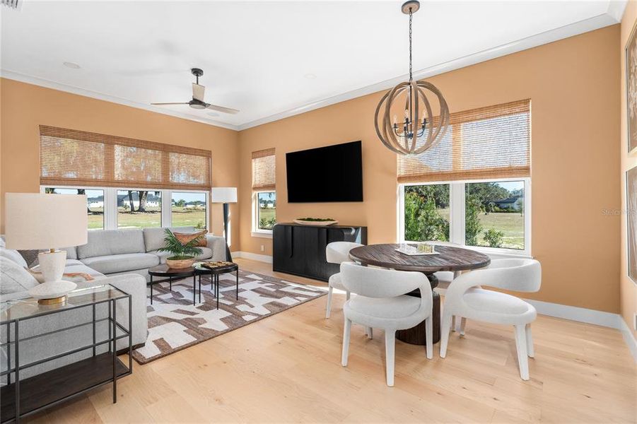 Furnished interior view inside a new home in , Archer (Image 14).