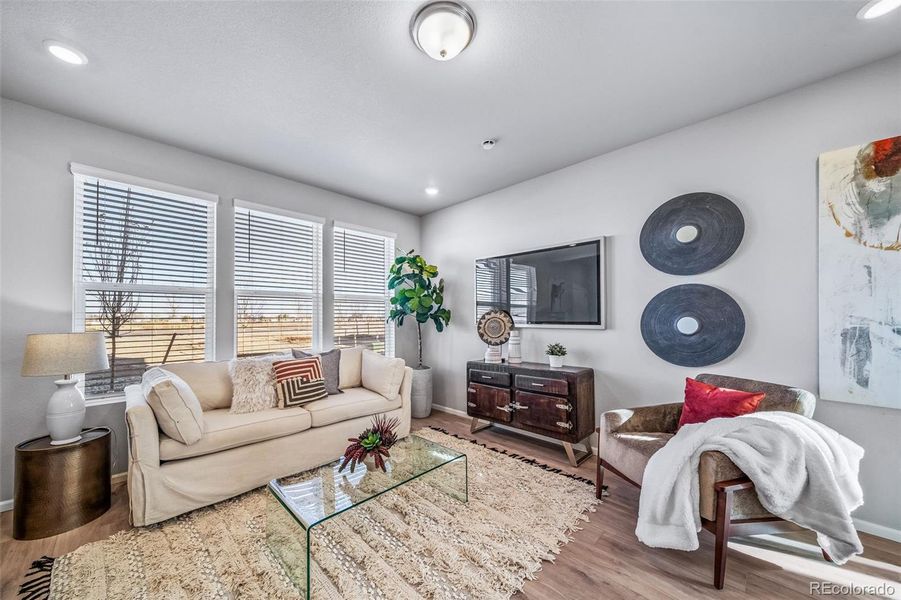 Furnished interior view inside a new home in Muegge Farms, Bennett (Image 31).