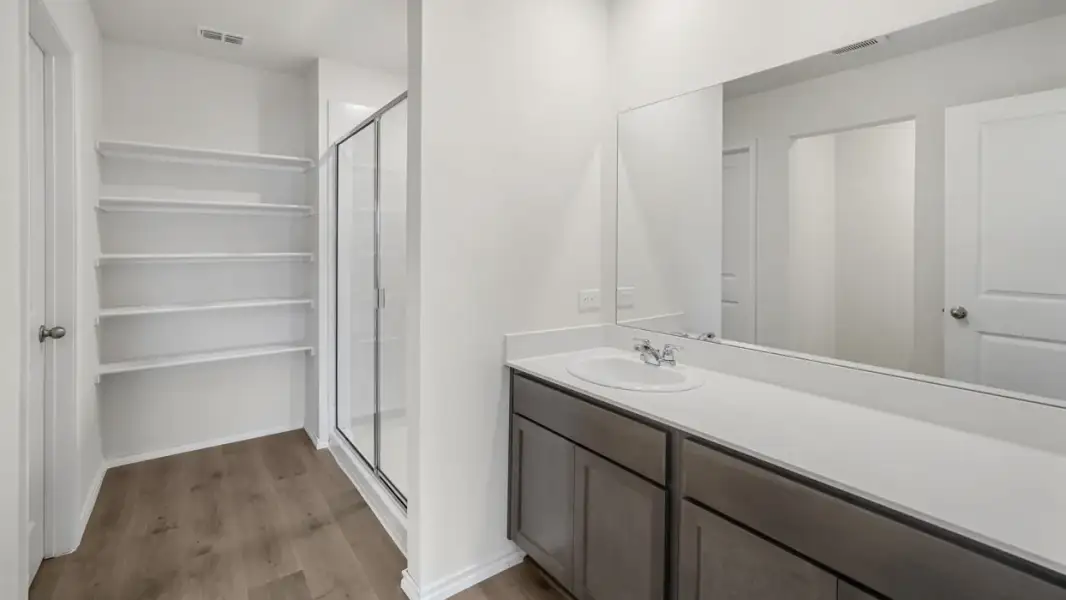 Furnished interior view inside a new home in Crossmill, Princeton (Image 4).