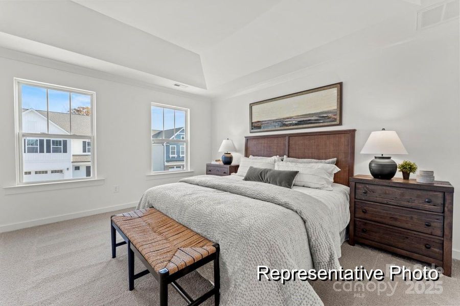 Furnished interior view inside a new home in , New London (Image 2).