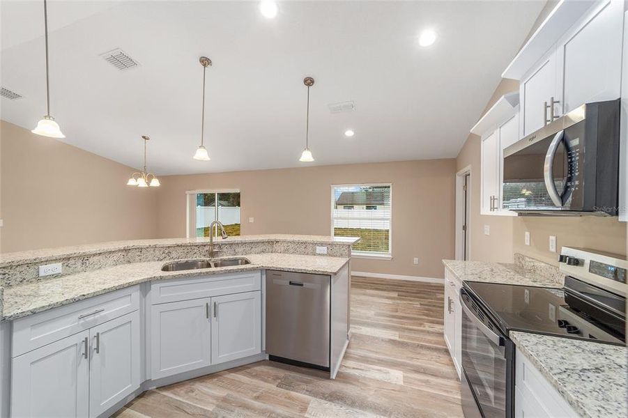 Furnished interior view inside a new home in , Ocala (Image 6).