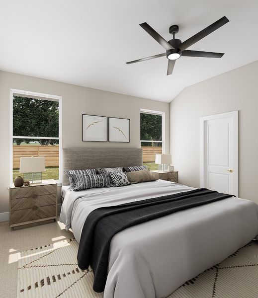 Representative furnished interior of a home built from the Walker by Tri Pointe Homes in Painted Tree, McKinney (Image 17). Representative furnished interior of a home built from the Walker by Tri Pointe Homes in Painted Tree, McKinney (Image 17).