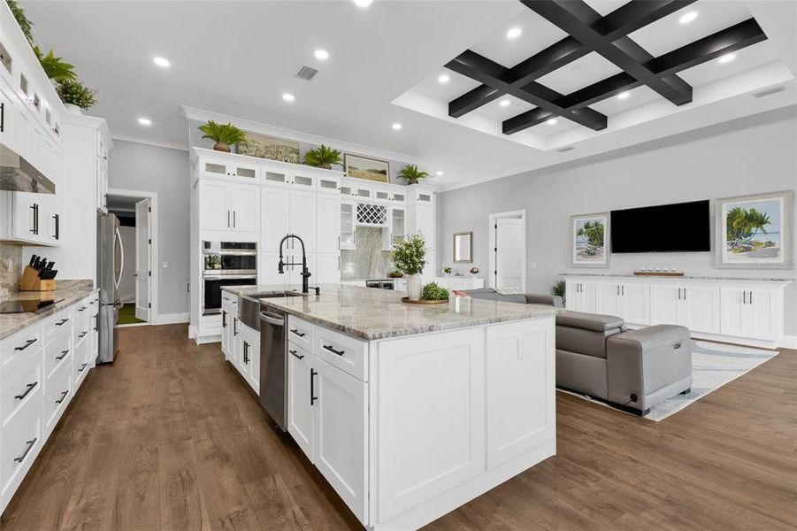 Furnished interior view inside a new home in , Rotonda West (Image 45).