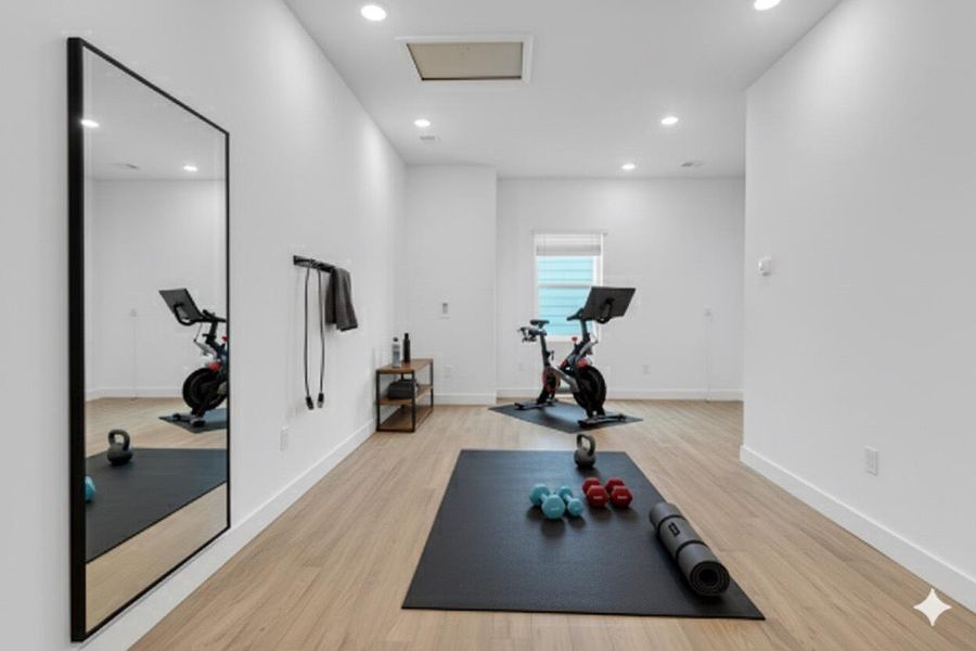 Furnished interior view inside a new home in , Ravenel (Image 9).