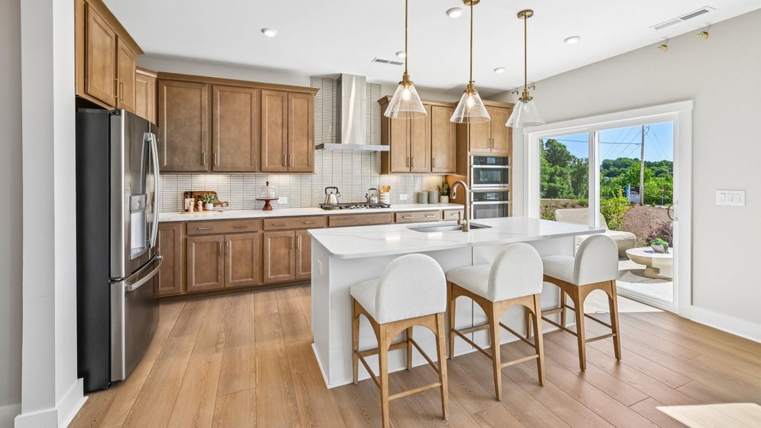 The Jordan Plan by DRB Homes in Farms at Bellingham, Mooresville, NC - Kitchen The Jordan Plan by DRB Homes in Farms at Bellingham, Mooresville, NC - Kitchen