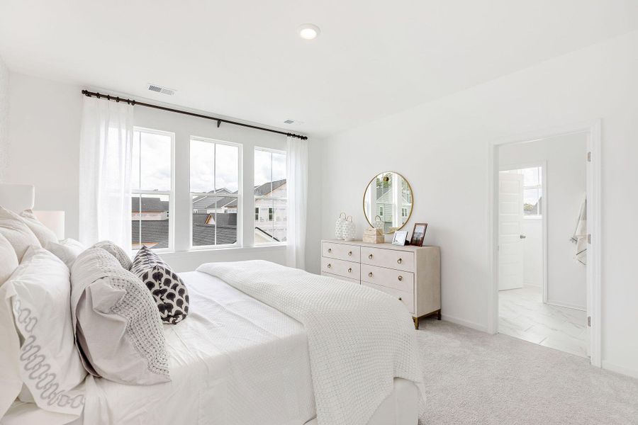 Furnished interior view inside a new home in Sweetgrass at Summers Corner, Summerville (Image 12). Furnished interior view inside a new home in Sweetgrass at Summers Corner, Summerville (Image 12).