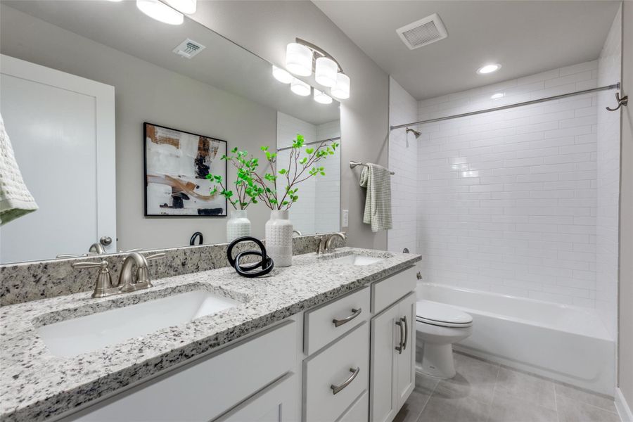Furnished interior view inside a new home in , Austin (Image 42).