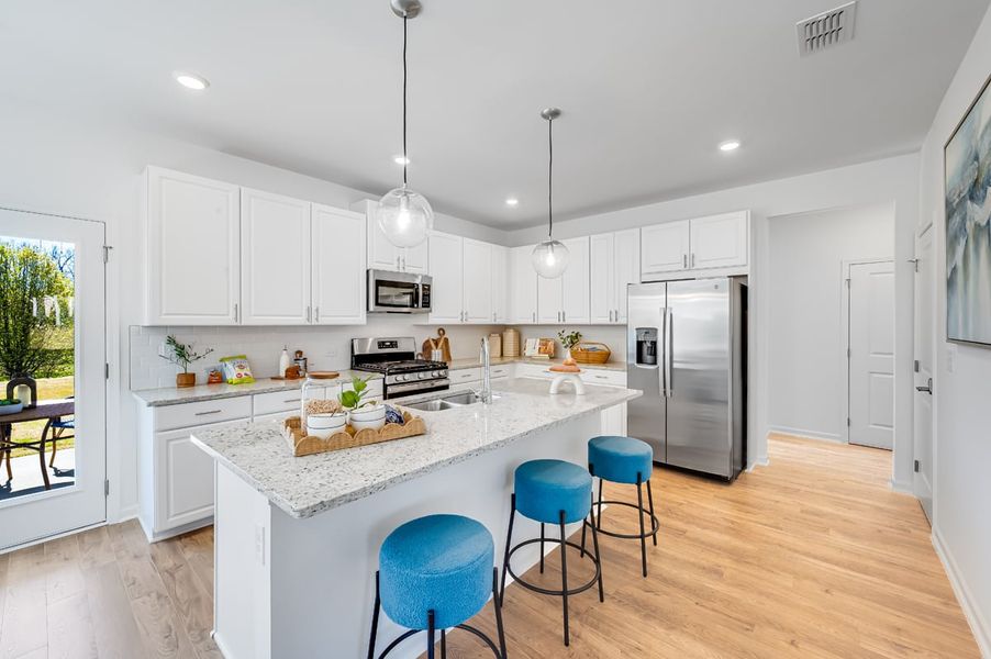 Representative furnished interior of a home built from the Fairfield by Taylor Morrison in Windance Lake, Loganville (Image 3).