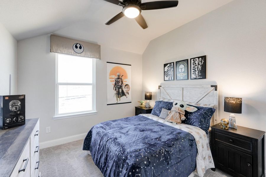 Furnished interior view inside a new home in Bridgeland: Signature Collection, Cypress (Image 9).