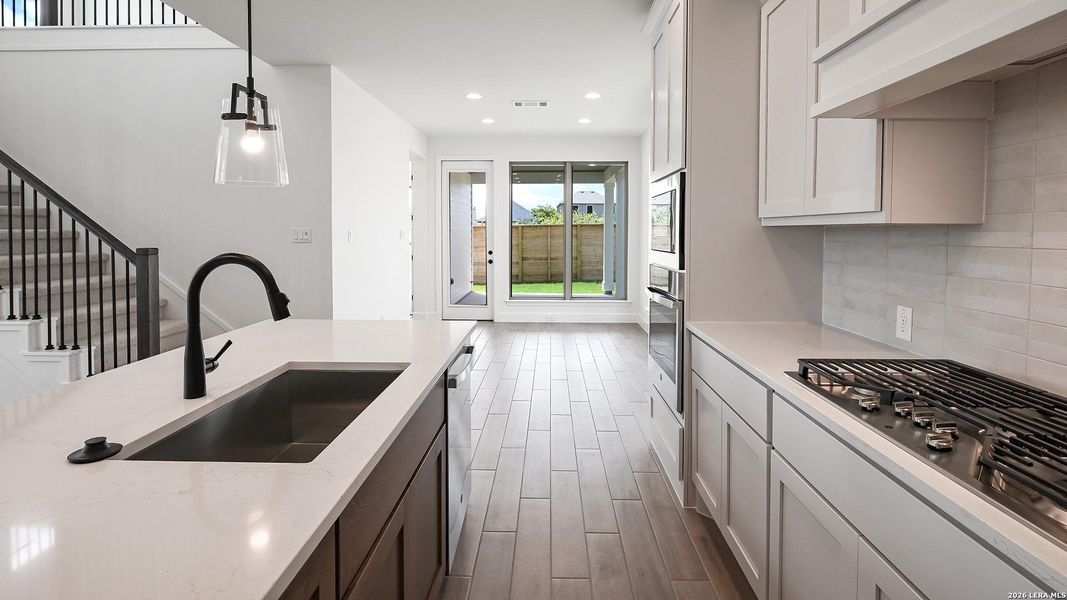 Furnished interior view inside a new home in Solms Landing, New Braunfels (Image 10).