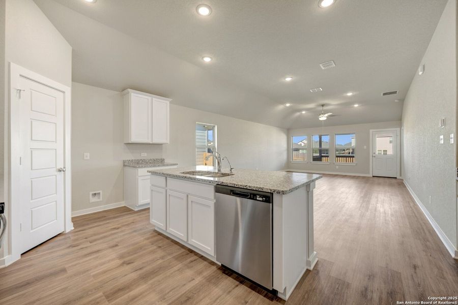 Furnished interior view inside a new home in Winding Brook, San Antonio (Image 6).