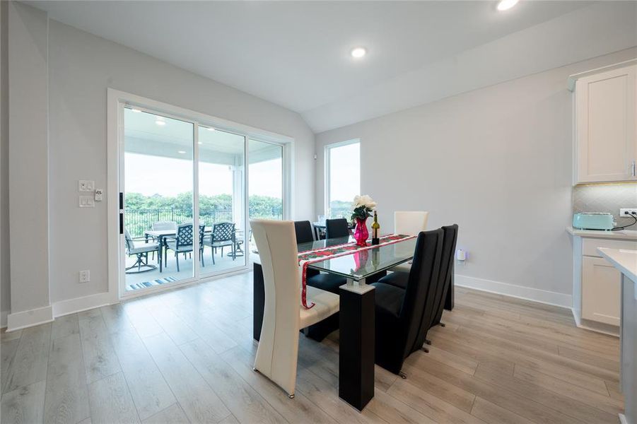 Furnished interior view inside a new home in , Little Elm (Image 27).