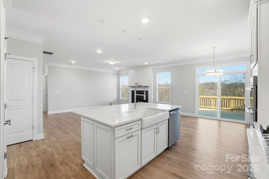 Furnished interior view inside a new home in Summerlin, Mooresville (Image 7).