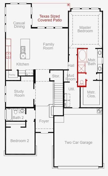 1st floor diagram