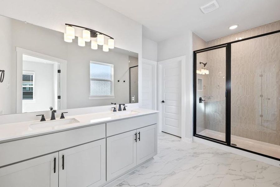 Furnished interior view inside a new home in , Georgetown (Image 11).