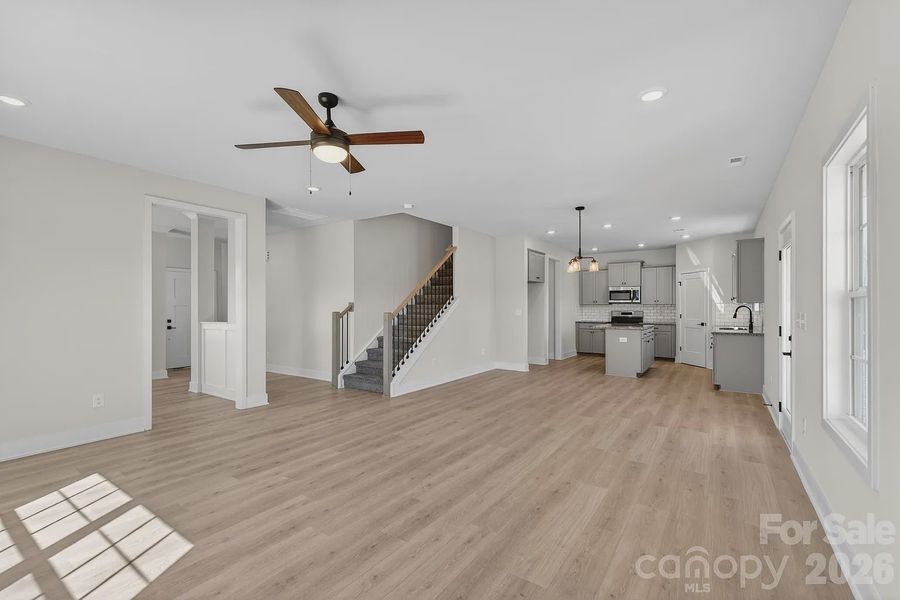 Spacious, unfurnished interior of a new home in Northlake, Statesville (Image 12).