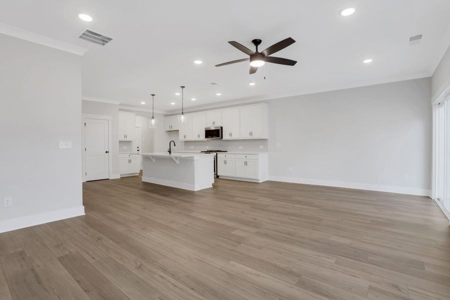 Spacious, unfurnished interior of a new home in Villas at Dawsonville Townhomes, Dawsonville (Image 22).