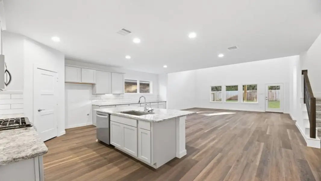 Furnished interior view inside a new home in The Landing at Hidden Lakes, McKinney (Image 3).