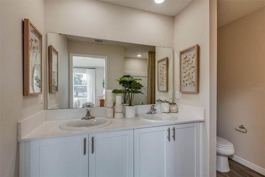 Furnished interior view inside a new home in , Haines City (Image 21).