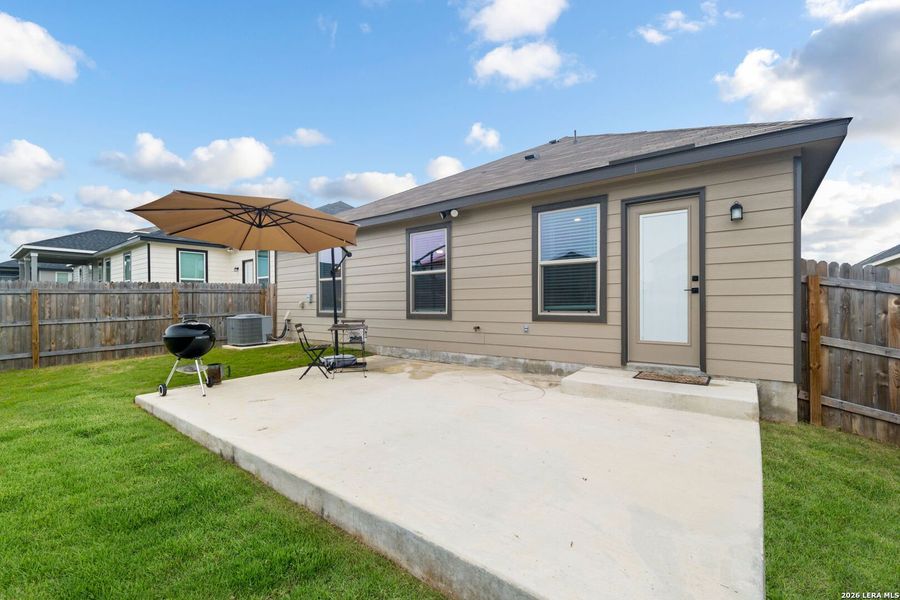 Exterior details and patio area of a home in , Boerne (Image 4).