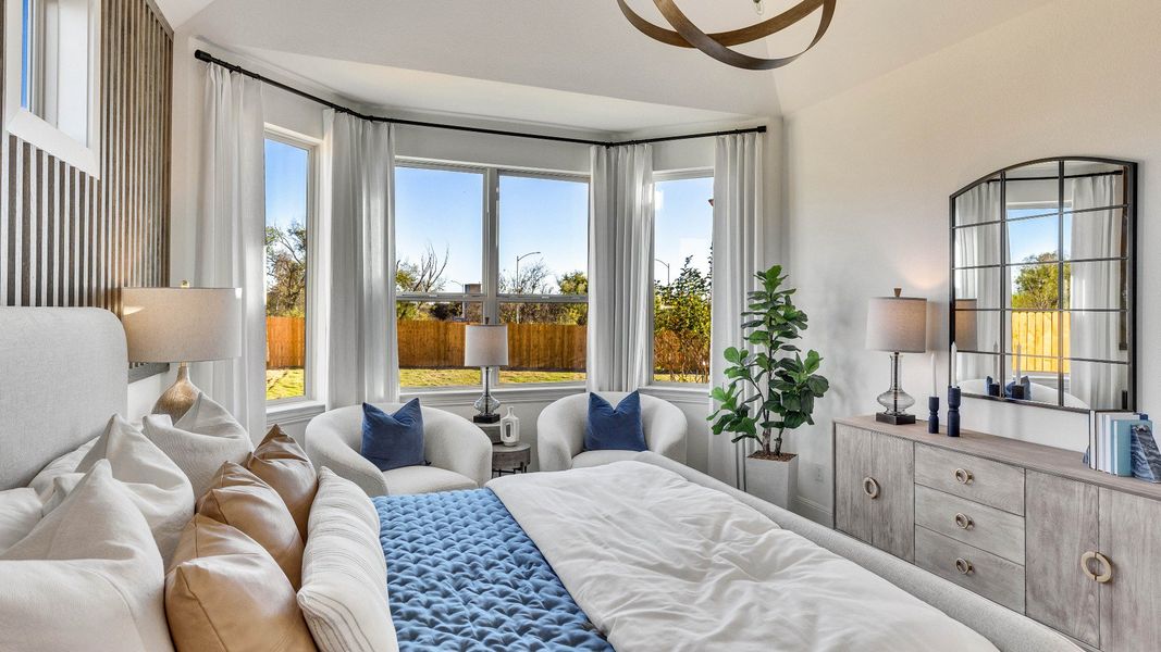 Furnished interior view inside a new home in Creeks Crossing, Elgin (Image 8).