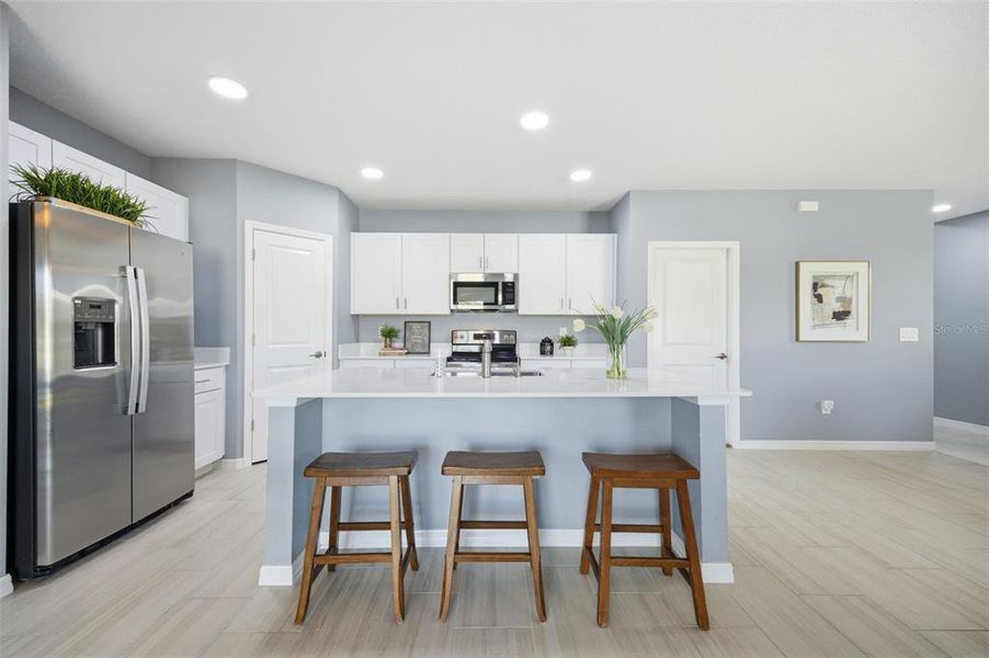 Furnished interior view inside a new home in , Plant City (Image 13).