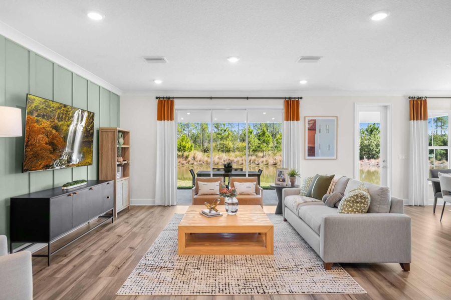 The Brasher - Family Room