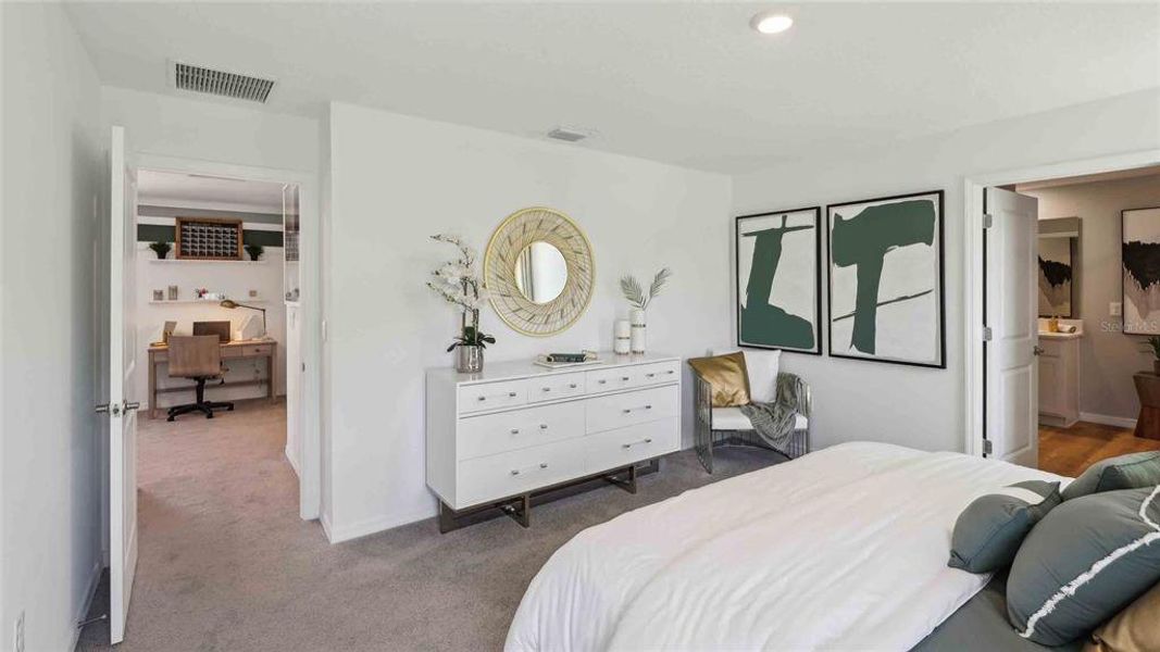 Furnished interior view inside a new home in Sandal Key, Weeki Wachee (Image 6).