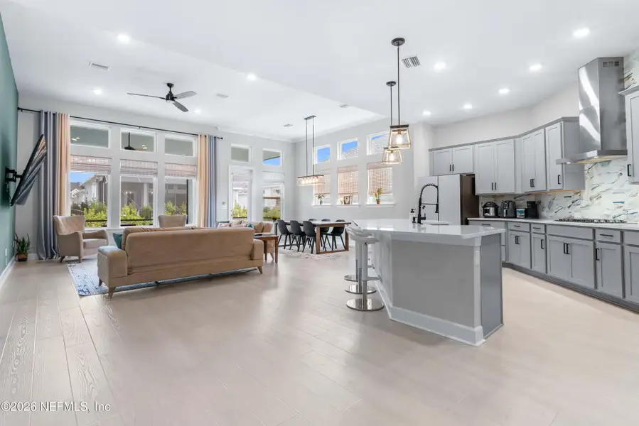 Furnished interior view inside a new home in , Jacksonville (Image 5).