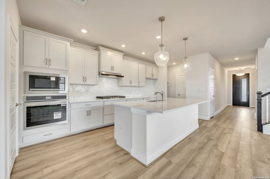 Furnished interior view inside a new home in The Crossvine 45’, Schertz (Image 14).