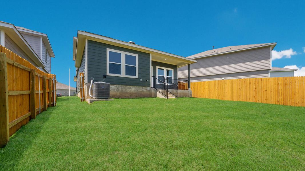 Exterior details and patio area of a home in Durango, Mustang Ridge (Image 3).