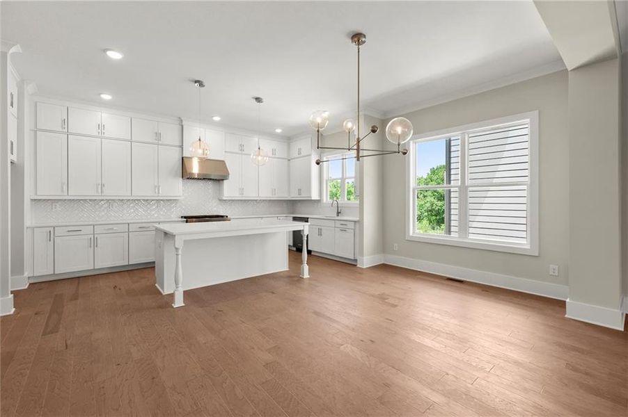 Furnished interior view inside a new home in West Town, Atlanta (Image 7).