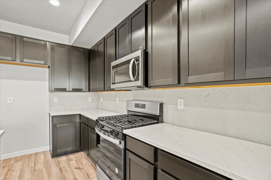 Furnished interior view inside a new home in Arras Park, Thornton (Image 10).