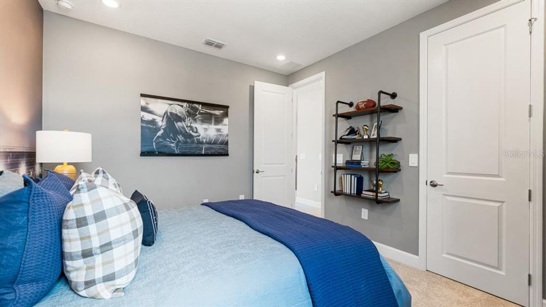 Furnished interior view inside a new home in Indigo Creek, Apollo Beach (Image 33).