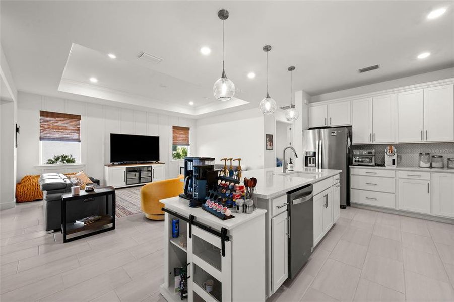 Furnished interior view inside a new home in , Alva (Image 17).