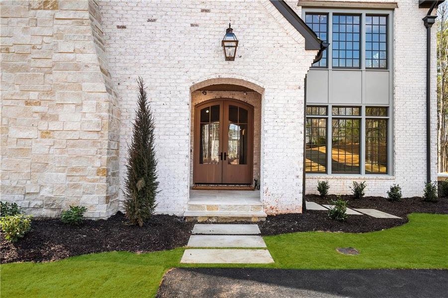 Exterior details and patio area of a home in , Milton (Image 26). Exterior details and patio area of a home in , Milton (Image 26).