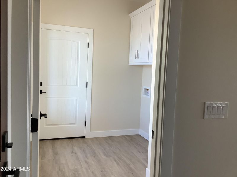 Laundry Room to Garage