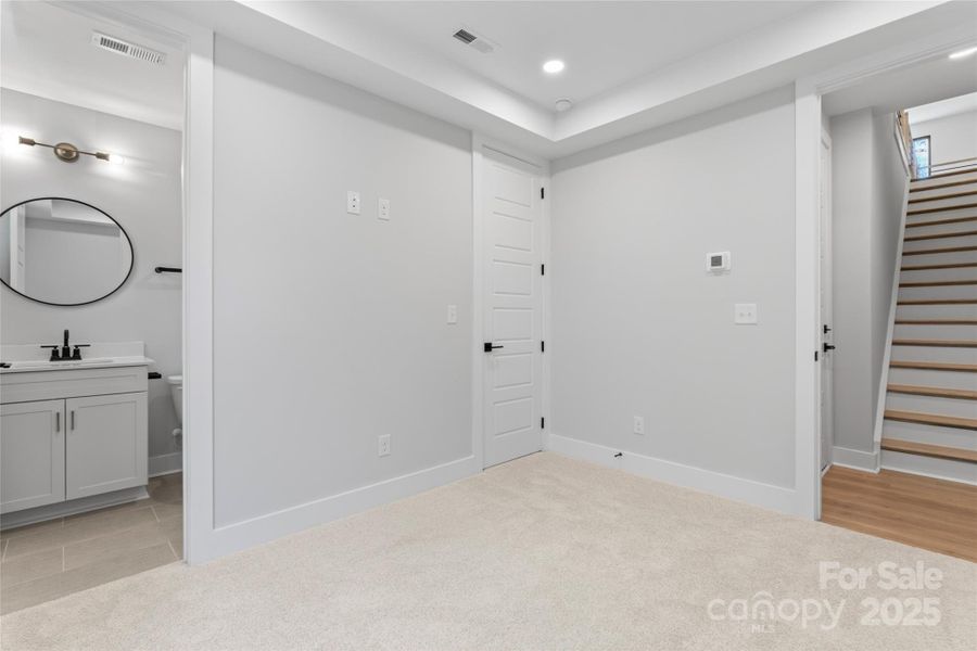 Lower Bedroom and Bathroom Lower Bedroom and Bathroom