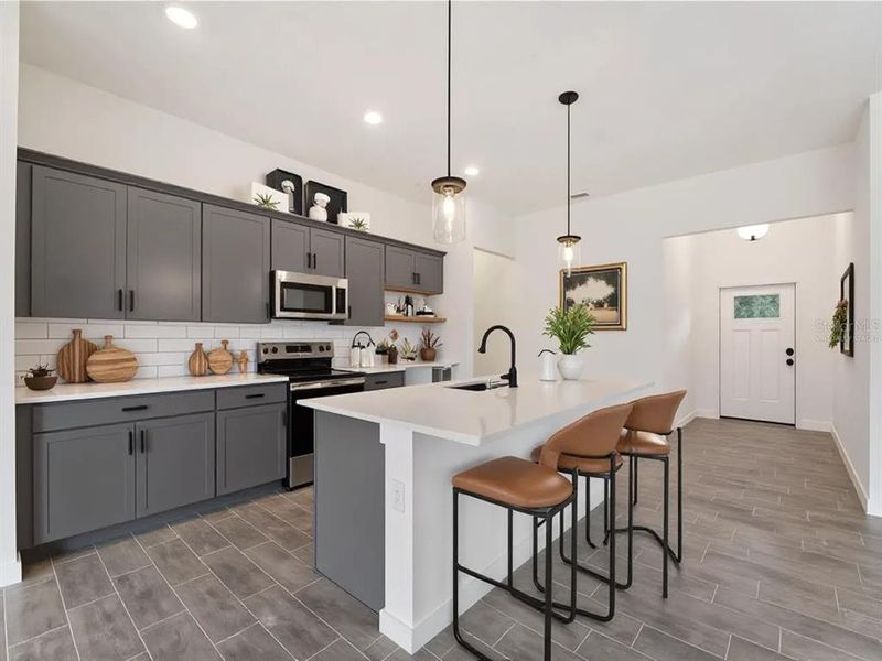 Furnished interior view inside a new home in , North Port (Image 12).