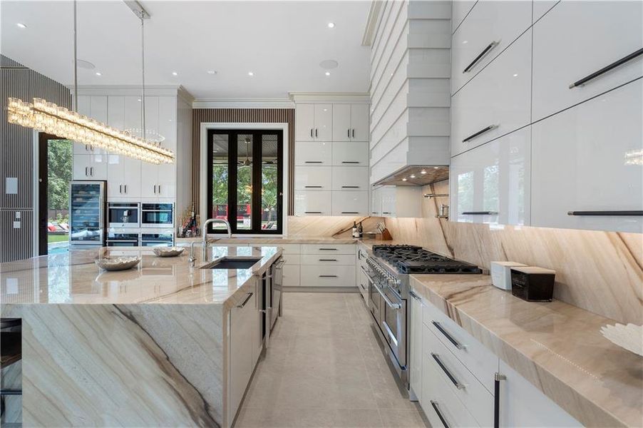 Furnished interior view inside a new home in , Atlanta (Image 5).