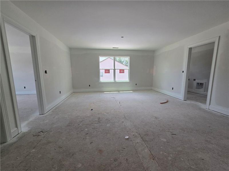 In-progress construction of a new home in Marble Tree, Ball Ground, GA (Image 40).