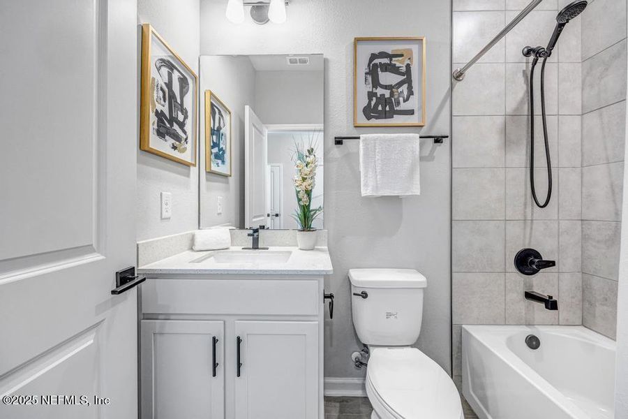 Furnished interior view inside a new home in , Jacksonville (Image 13).