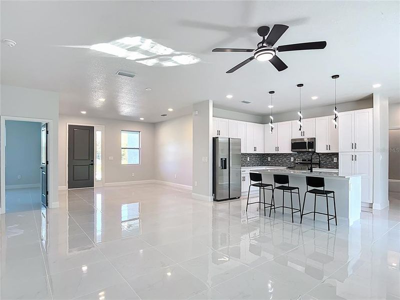 Furnished interior view inside a new home in , Ocala (Image 2).